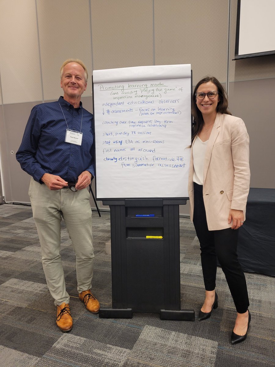 Valuable results of energetic wicked problem session at #icre2024. The room was packed! Overall takeaway: we need to reduce the focus on recording of assessments to promote learning mode and maintain the value of coaching conversations in #CBME. @JenaHall1