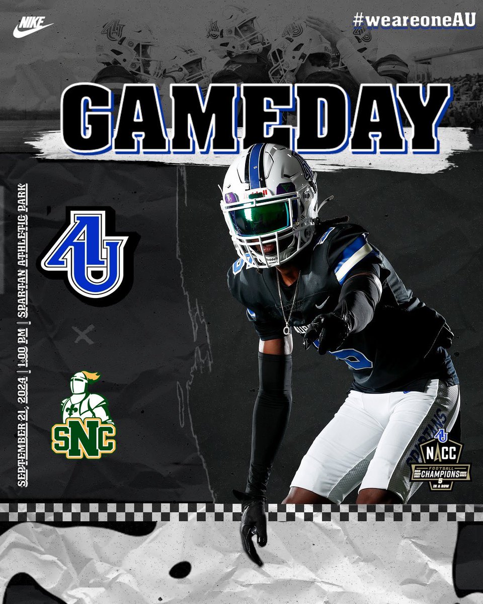 It’s GameDay!!!

📍Location: Spartan Athletics Park

⏱ Time: 1:00 pm (CST)

📺 Watch Live: athletics.aurora.edu/sports/2015/9/…

📈 Live Stats: athletics.aurora.edu/sidearmstats/f…