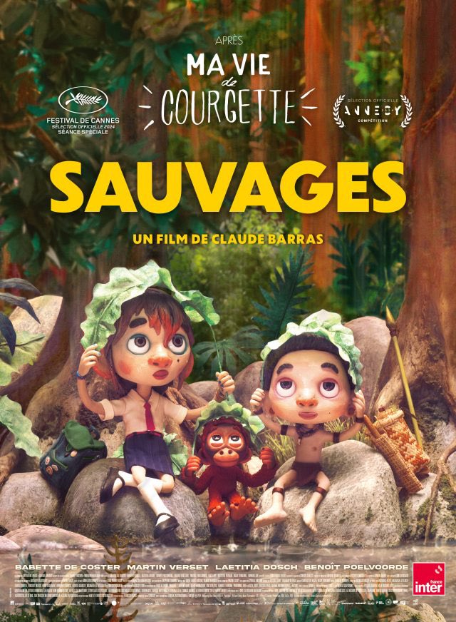 #Rennes #AvantPremière 🤩 SAUVAGES de Claude Barras est projeté demain à 15h au @tnb en présence du réalisateur et d’une partie de l’équipe rennaise qui a travaillé sur le film #animation #environnement #jeunepublic ouest-france.fr/bretagne/renne…