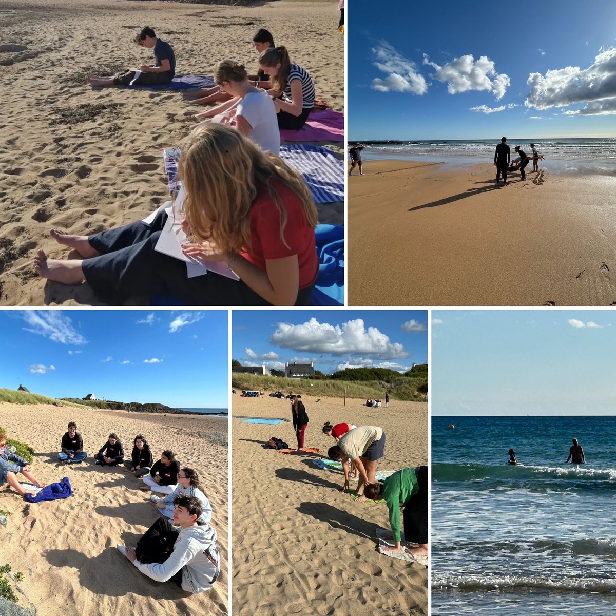 Une soirée d intégration sous le soleil pour nos élèves de seconde de la section euro ! Sur le thème du bien être et de la connaissance de l’autre, cette soirée a été agréable pour tous! Merci aux organisateurs ! #insieme #erasmus+ #NDK