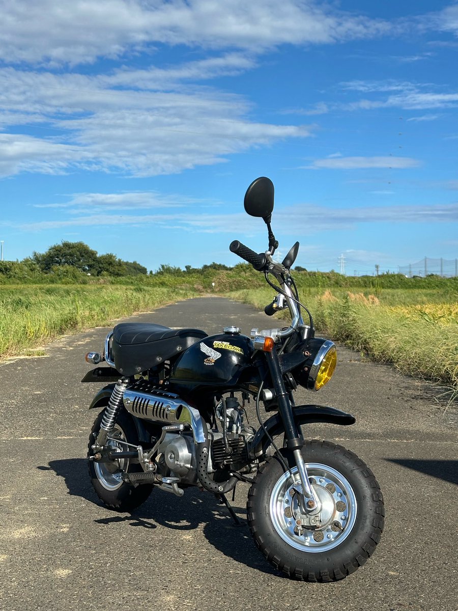 shitagami's tweet photo. ダウンマフラーからアップマフラーに交換
静かで良い🙆　#Z50J https://t.co/CqQbO4TDpb