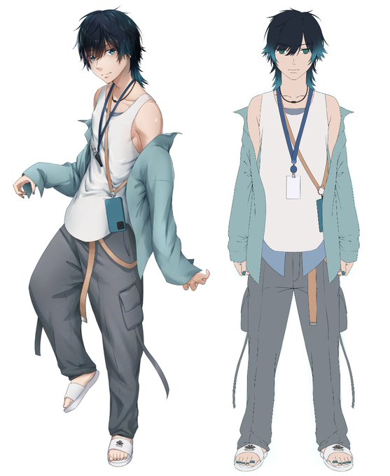 ひとまず基本的なパーツ分けは終わった…
あとは口内 