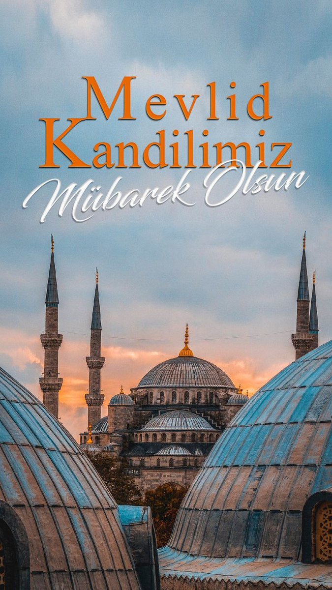 Nuruyla âlemi şereflendiren Efendimiz Hz. Muhammed (s.a.v)’in, dünyaya teşrif ettiği bu mübarek gecenin ülkemize ve tüm insanlığa huzur ve rahmet vesilesi olmasını temenni ederim.

Rabbim dualarımızı kabul etsin inşallah...
Kandilimiz mübarek olsun.

#MevlidKandili