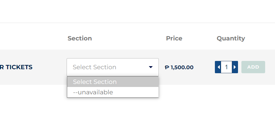 kiel_la's tweet photo. Pangatlong balik ko na toh this time unavailable nalang nakalagay ano bahhh. Sold out na ba talaga? #OliviaRodrigoLiveinManila #OliviaRodrigo https://t.co/1mXX5f5f7X