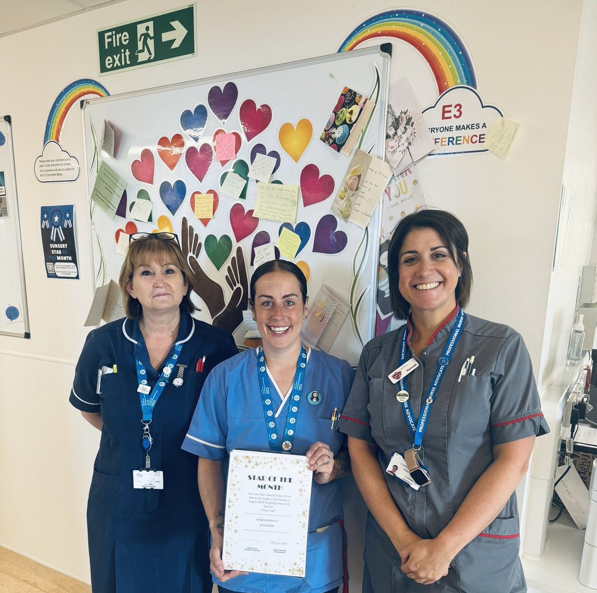 Hannah Chadwick (@hcdocherty1) on Twitter photo Congratulations to August Star ⭐️ of the month for Surgery Care Group! <a href="/LornaOliverRN/">Lorna Oliver</a> from E3 was nominated twice for her hard work and commitment to her patients. Well done Lorna and thanks for all you do <a href="/Adam_Haycox/">Adam Haycox</a> <a href="/cath_puttock/">cath puttock</a> @SopDivision Congratulations to August Star ⭐️ of the month for Surgery Care Group! <a href="/LornaOliverRN/">Lorna Oliver</a> from E3 was nominated twice for her hard work and commitment to her patients. Well done Lorna and thanks for all you do <a href="/Adam_Haycox/">Adam Haycox</a> <a href="/cath_puttock/">cath puttock</a> @SopDivision