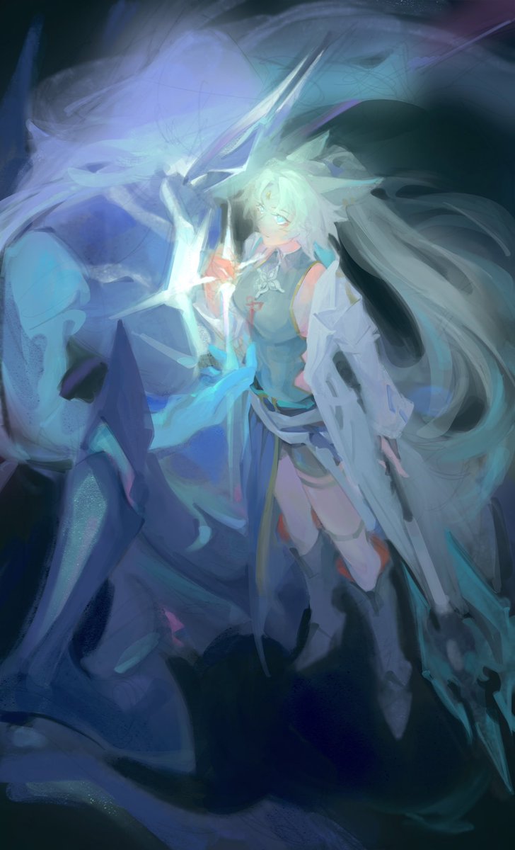 DecaM0702's tweet image. #HonkaiStarRail #Feixiao 
岚厨狂喜，速画，爽了