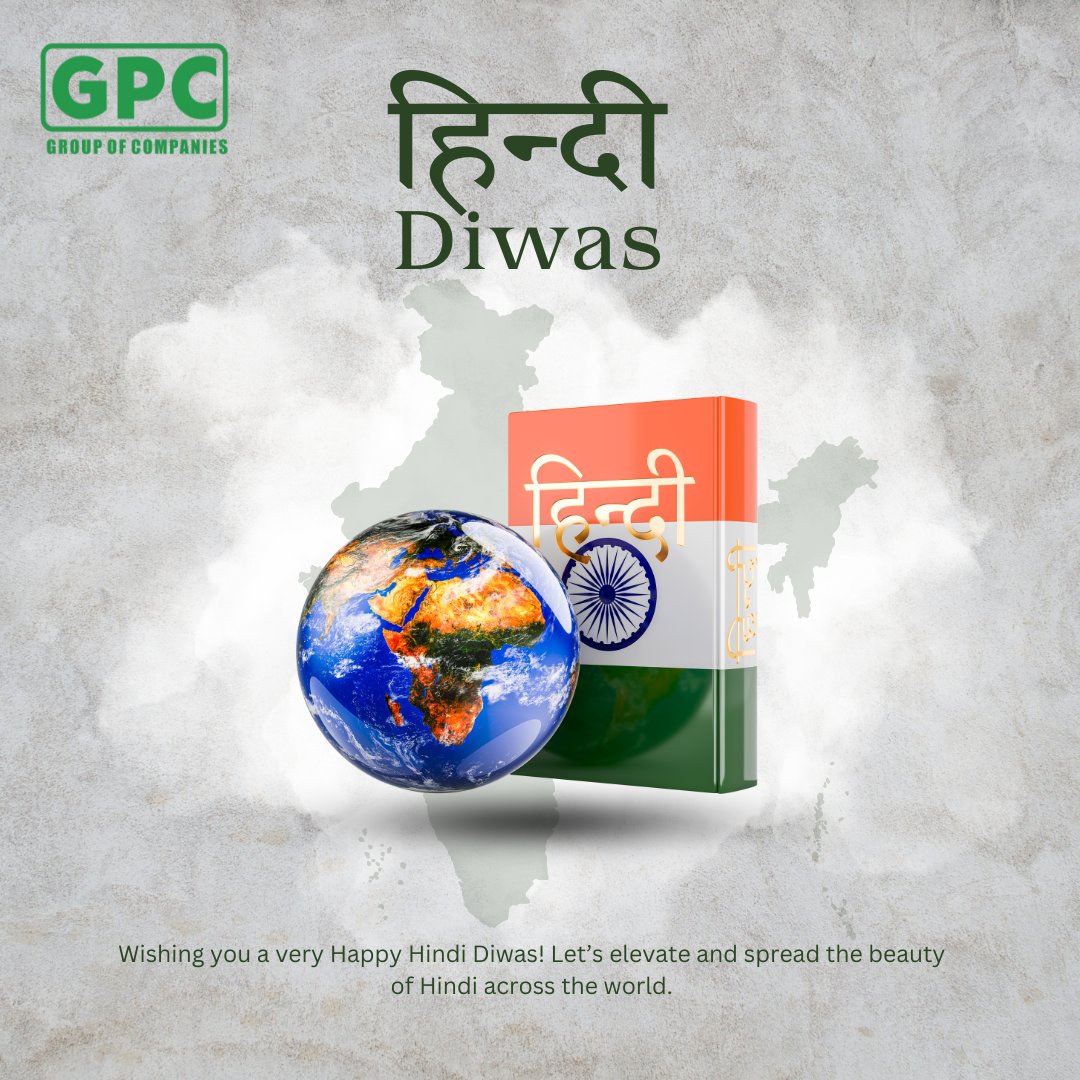 GPC_group_'s tweet photo. हिंदी दिवस के अवसर पर, आइए हम सभी हिंदी भाषा के महत्व को समझें और इसका उपयोग करके राष्ट्रीय गौरव का प्रदर्शन करें।
.
.
.
#HindiDiwas #HindiBhasha #HindiLanguage #India #IndianCulture https://t.co/3ylRAq4Wvi
