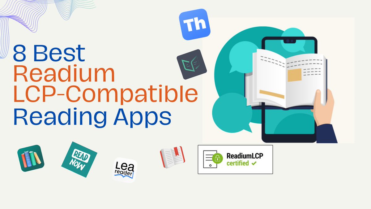 What is the best Readium LCP-compatible reading app? Here are some of the recommended apps.
epubor.com/readium-lcp-co…