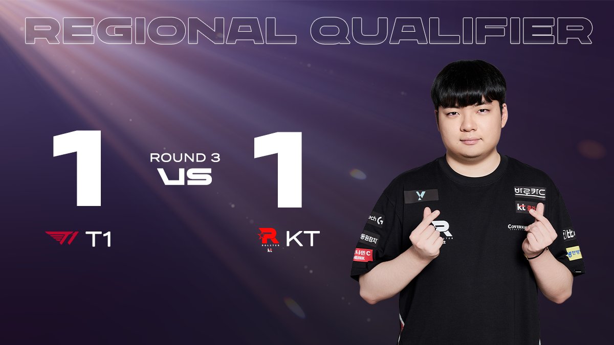 LCK's tweet photo. STRIKE BACK 💥💥
KT even up the score in game 2! #LCK https://t.co/ghQP89aZTB