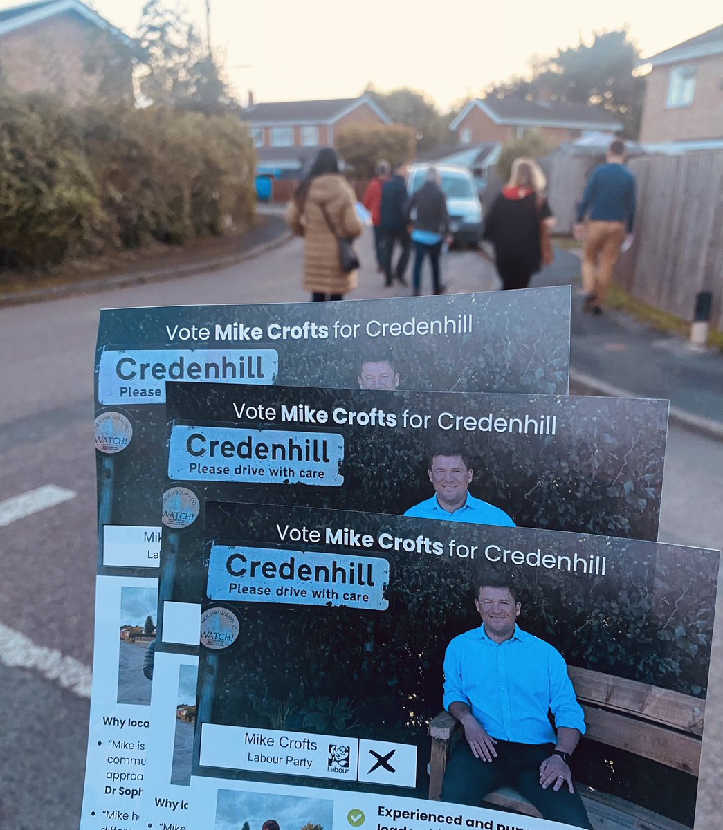 herefordlabour's tweet photo. Excellent canvassing session in Credenhill yesterday for Mike Crofts, we ended for food &amp; drink at the Bay Horse too. 

Only 12 days to go before the By-election &amp; it’s clear Mike has the energy &amp; experience to ensure that fresh ideas are added into @HfdsCouncil @herefordtimes https://t.co/xtQ2di4ufm