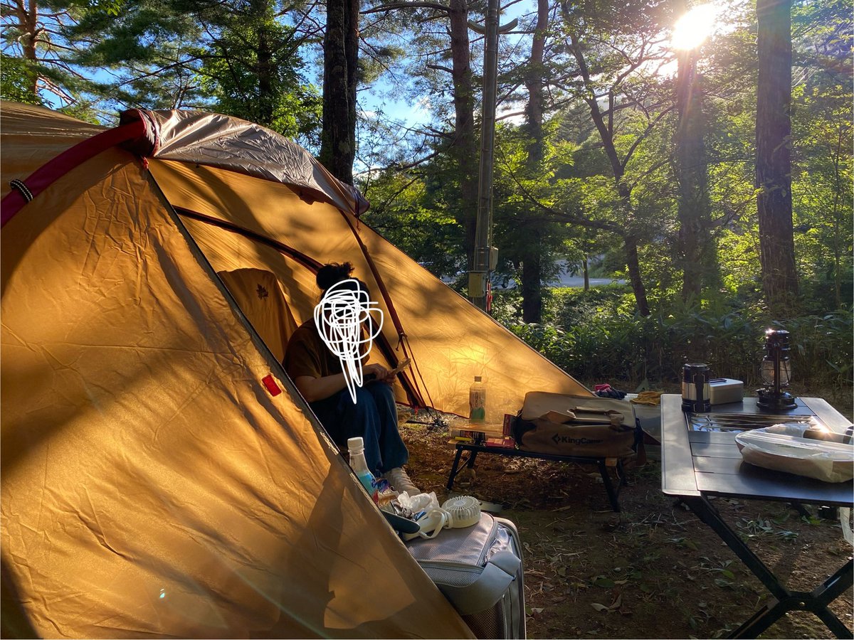 furi4e's tweet image. 久しぶりにキャンプです🏕️