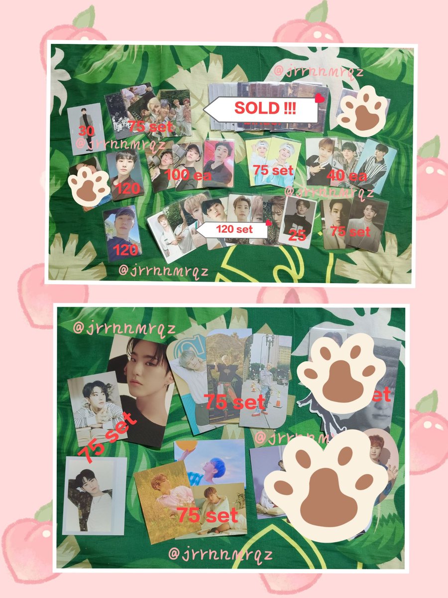 jrrnnmrqz's tweet photo. 🛒 wts lfb svt random kpop ph °

☁️ Svt album set ₱600
☁️ Random album (9pcs) ₱700 (w/ official pcs)
☁️ Svt random pcs ₱350 (7pcs)
☁️ Hoshi photocards etc.

       » prio payo
       » mop: gcash/maya
       » loc. bulacan
       » reply/dm to claim ☻

📍Svt kpop album pcs PH https://t.co/qYAV2nJBsm