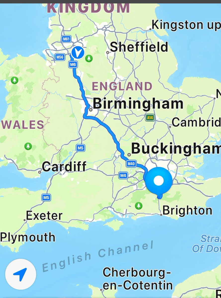 DolanMatthew's tweet photo. Just the 474 mile round trip today… come on @StockportCounty https://t.co/R78UfE47ZO