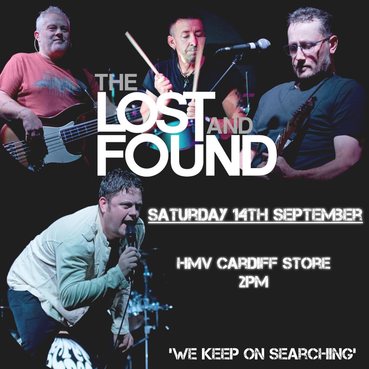 The Lost and Found (@thelostfound2) on Twitter photo So we play <a href="/hmvCardiff/">hmv cardiff</a> today at 2pm. Come and join us for some free rock n roll . A few pints after So we play <a href="/hmvCardiff/">hmv cardiff</a> today at 2pm. Come and join us for some free rock n roll . A few pints after