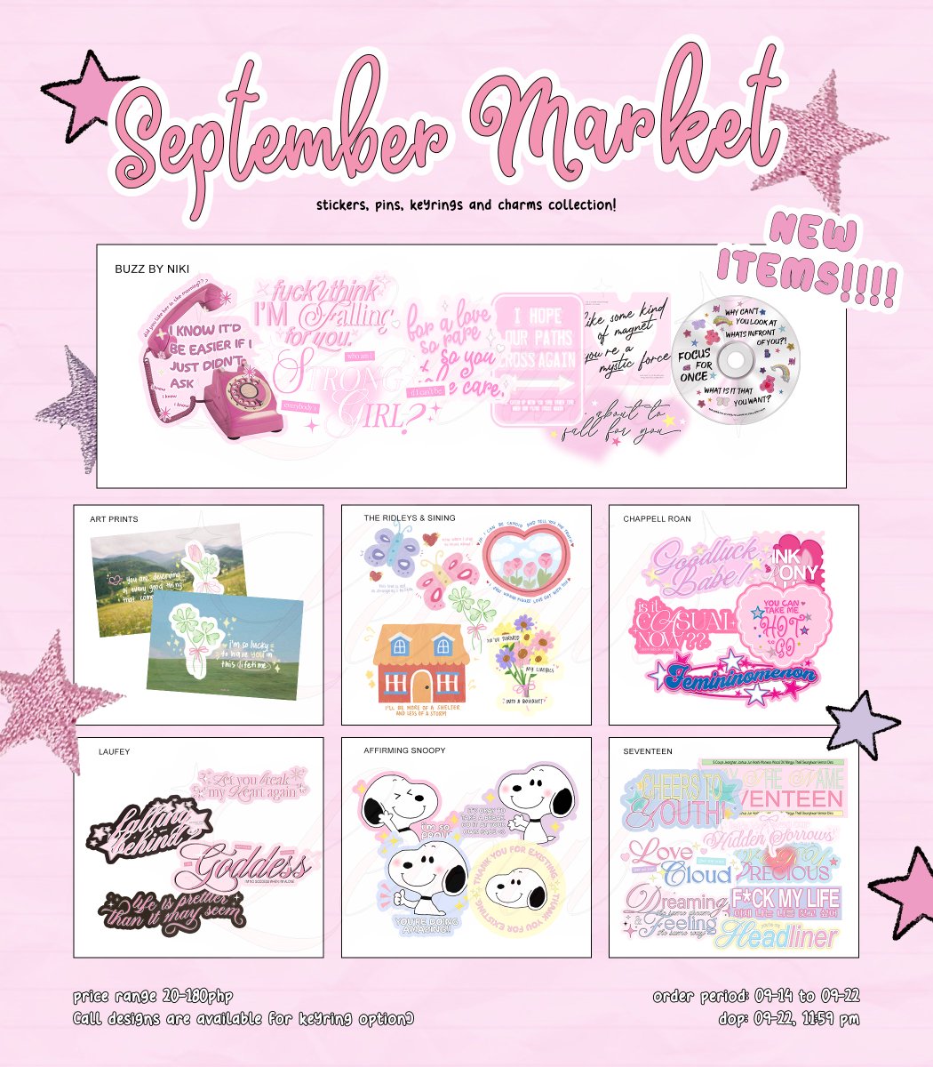 leleribo_'s tweet photo. ✶⋆.˚ september market by @leleribo ⭑.ᐟ

⋆ see form for more details! ⋆

🛒 https://t.co/J42eBaPSOk
⊹ open until 09-22!
♡ DM for intl GO! ˚⟡˖ ࣪ https://t.co/tvCoM8l0Js