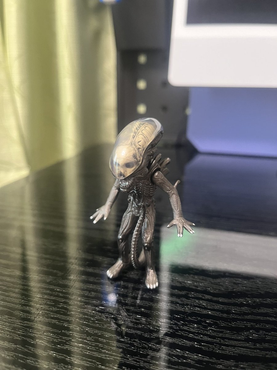 ちょっと前だけど、エイリアン ロムルス 超面白かった！

1こそが至高と思っていたからその味と現代の映画技術を掛け合わせたような感じでやっと観たかったエイリアンが観れた🥹

またこれの続きが観たい

⬇️コレはガシャポンで出てきたゼノモーフ
フェイスハガーも欲しい🥹

#エイリアンロムルス