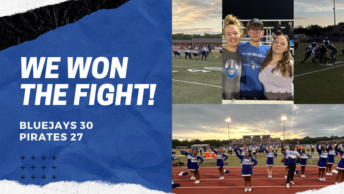 RaytownHigh's tweet image. Congratulations to our boys on a hard fought win over Belton! #jayway