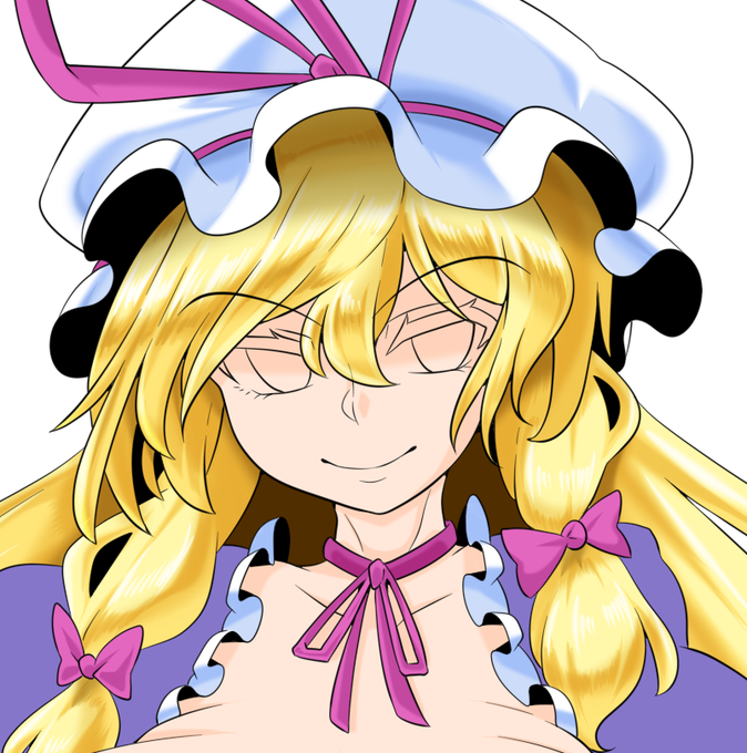 わりかしかわいい顔描けてる 