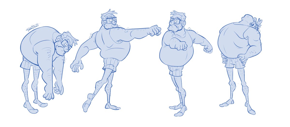 Toasttbutt's tweet photo. Watched The Michaels vs The Machines and the Dad has a VERY Stan Pines core body lol, so I wanted to do a little study heavily referencing some poses from the movies concept work!
OG image, Artist Credit ( @jmurfish ), and the website I got the image from down below! https://t.co/xMP0jH50Gm