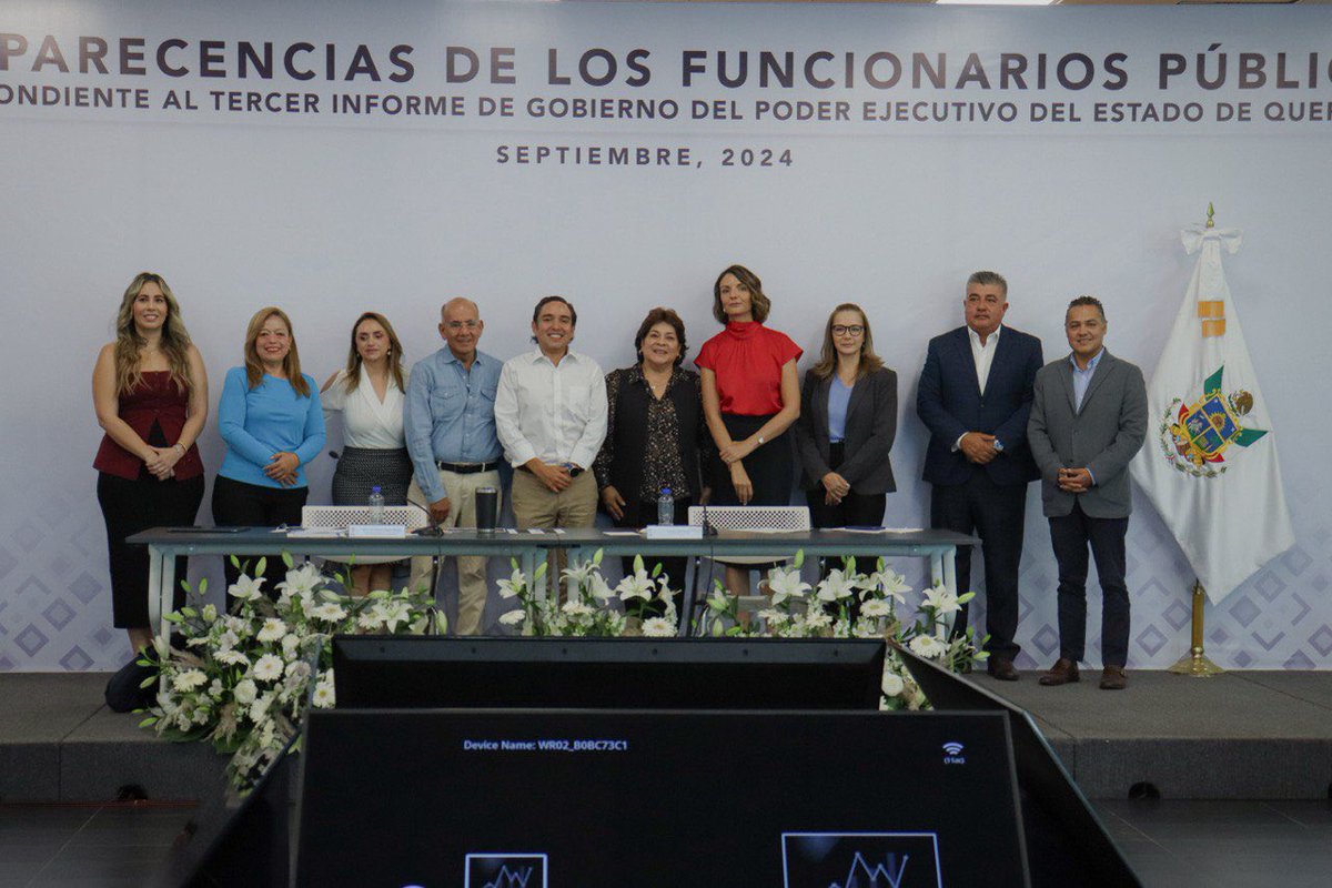 El secretario de Planeación y Participación Ciudadana, Toño Rangel, acudió a la Legislatura del Estado a rendir un informe de los logros obtenidos a tres años del inicio de la administración estatal.#ConstruyendoElFuturoDeQuerétaro #Contigo
