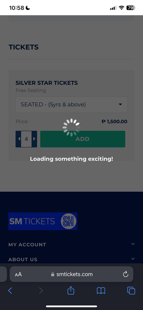 angeliquenp_'s tweet photo. Loading something exciting daw eh tangina hindi na nga nag loload yung site nyo ???? @smtickets session expired daw eh 3mins palang ako sa site ??? pa ulit ulit na invalid token ?? sinayang nyo excitement ko wtf kayo #OliviaRodrigo #GUTSWorldTourManila https://t.co/uYrPSeijlC