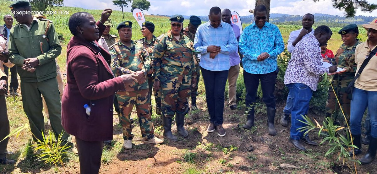KPCGNOREB's tweet photo. CS Energy the Hon .Opiyo Wandayi visited Baringo's  Narasha forest  where he presided over the planting of 5000  indigenous seedlings . This was done  along the wetland to ensure constant supply of water.Also present was  DG. They were hosted by Tecla Chumba.
@PACJA1 @EnergyMinK https://t.co/AWO48Cqyuq