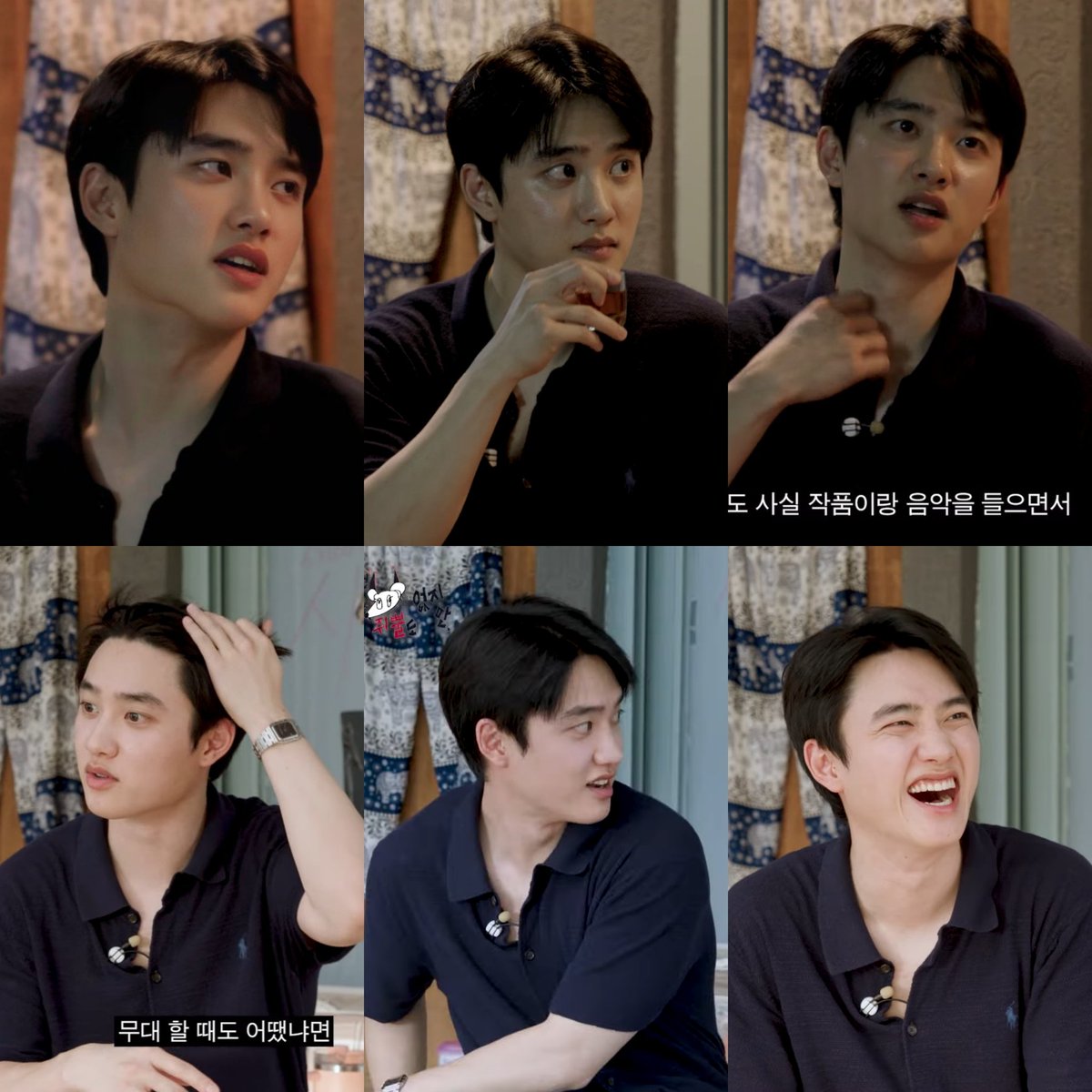 คยองซูออกจากกรม          คยองซูออกรายการ
แมสเพราะน่ารัก                แมสเพราะหล่อ