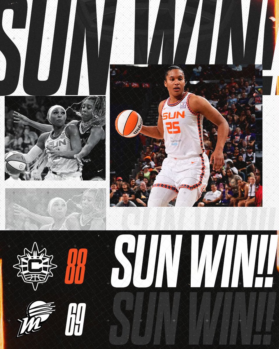 ConnecticutSun's tweet image. Another road W!

#SunWin #BringTheHeat