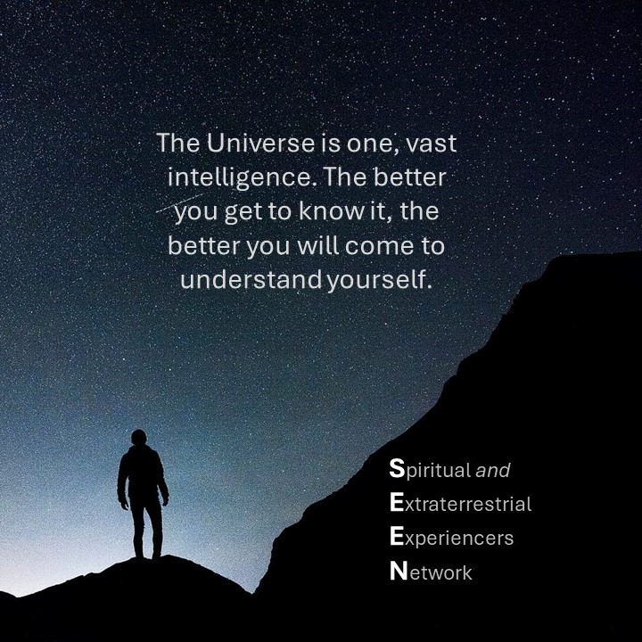 DMA_Experiencer's tweet image. The Universe is one, vast intelligence. The better you get to know it, the better you will come to understand yourself. ❤️👽😀

instagram.com/d.m.atwood/

#consciousness #unityconsciousness #5DShift #UnconditionalLove #acceptance #ufoX #ufotwitter #UAPs #spirituality