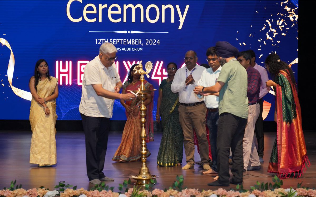 deoghar_aiims's tweet photo. Thrilled to inaugurate #Helix4.0, the Annual Cultural Fest at #AIIMSDeoghar! 🎉 An incredible start with an enlightening performance by our talented students. Looking forward to 5 days of vibrant cultural activities and celebrations! 🌟 #AIIMSCulture #StudentTalent #Helix2024" https://t.co/UnVI4KW8GR