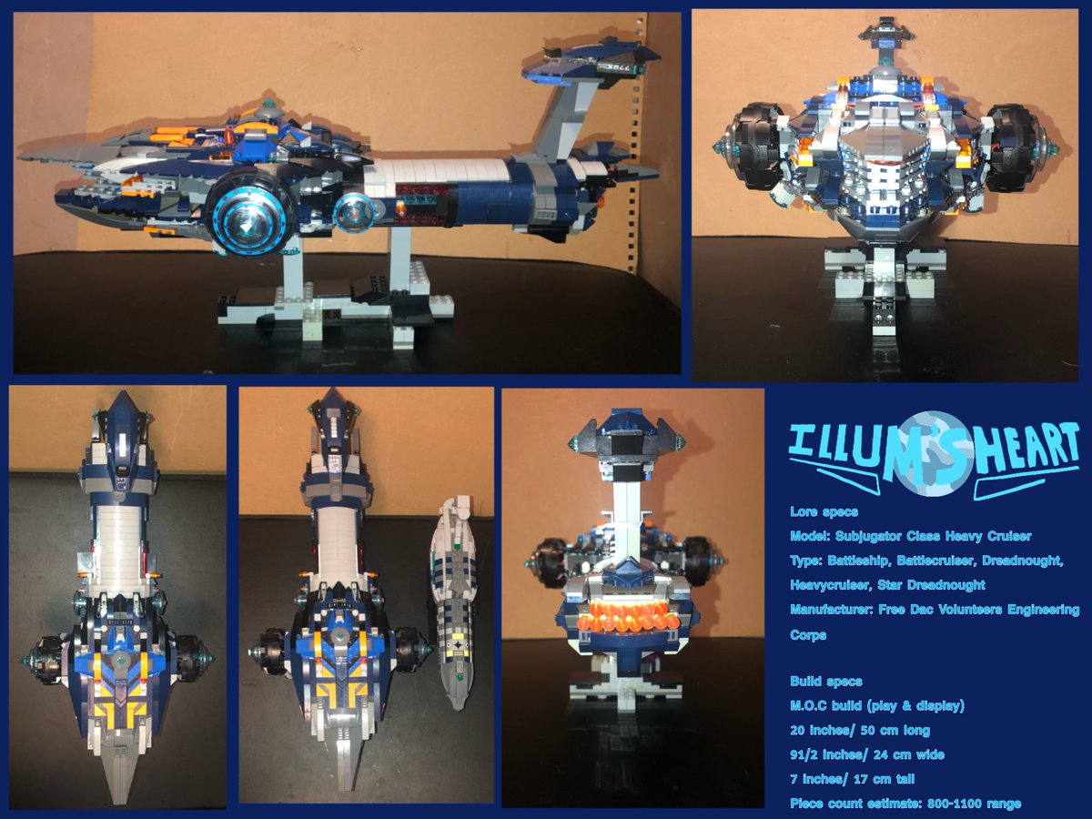GeekyTerra's tweet photo. Lego moc: Illumโs Heart revised/ now official build.
Update: those who liked the first, Iโd appreciate if you supported this one in the algorithym too. https://t.co/MUeFtX3byT
#Lego #LegoMOC #Spaceship #StarWars #fanbuild #modelship https://t.co/jond4sn0wy
