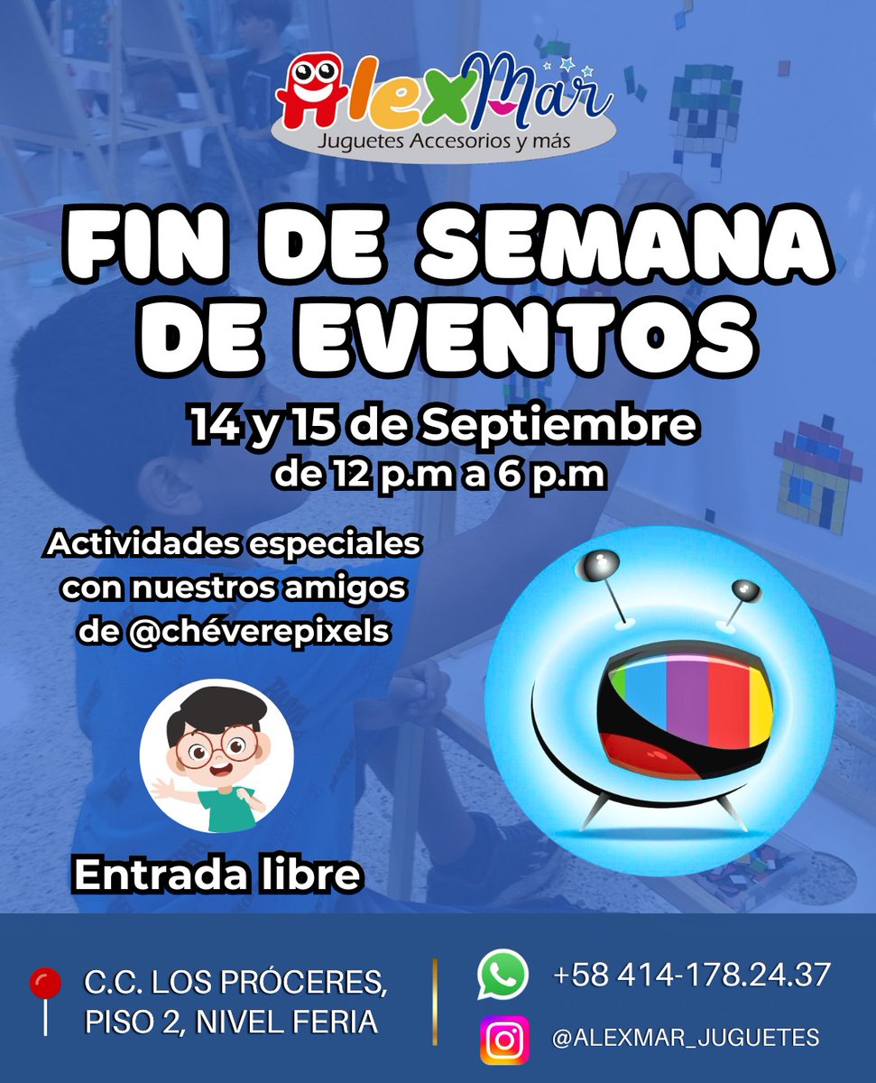M2ACCESORIOS's tweet photo. Fin de semana de Eventos con nuestros amigos de @cheverpixels https://t.co/XPujYykrs9