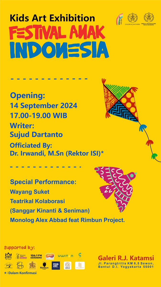 ACARA SENI tweet media