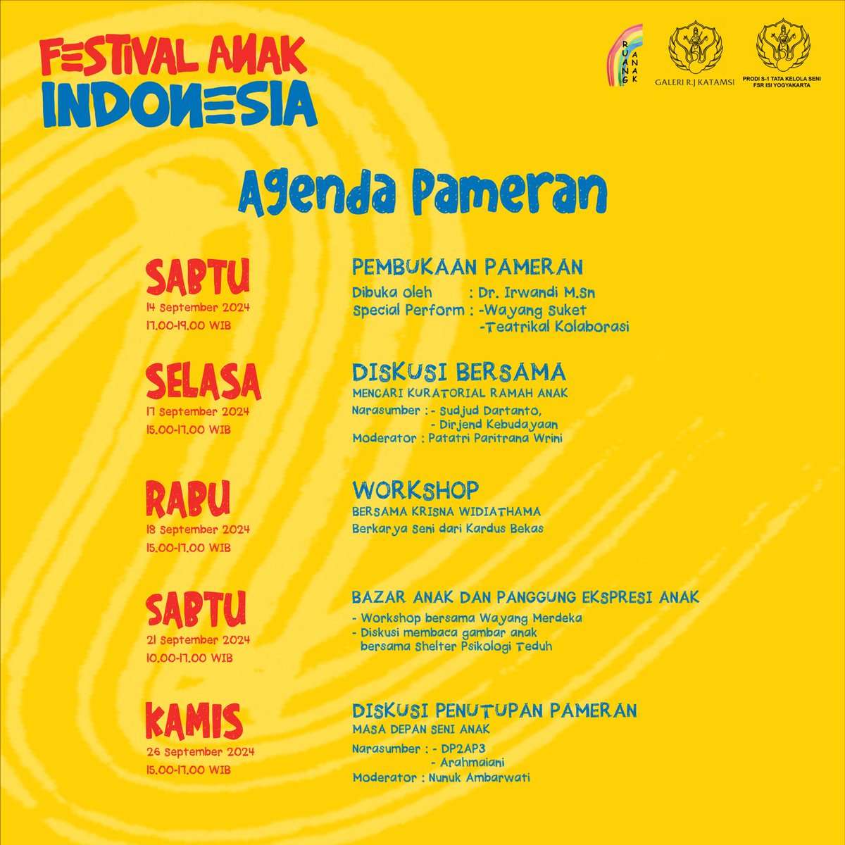 ACARA SENI tweet media