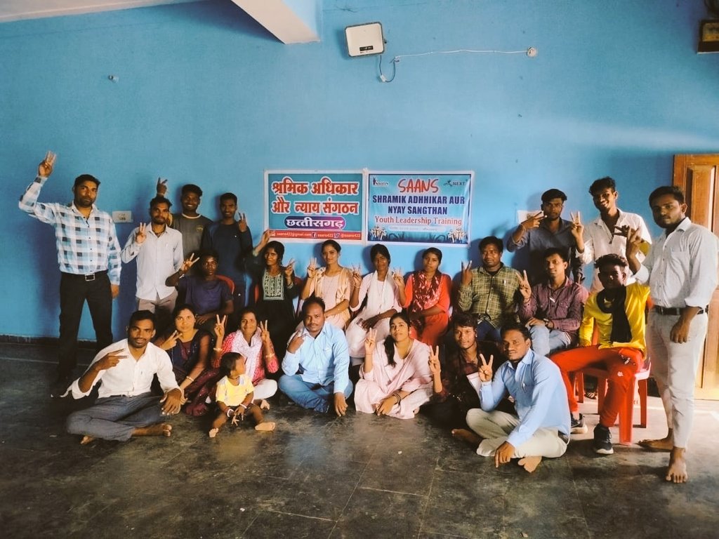 SAANS - Shramik Adhikar Aur Nyay Sangathan tweet media