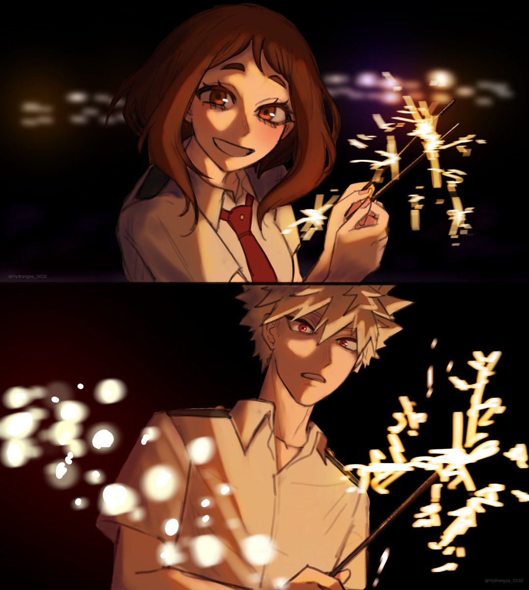 Hydrangea_0032's tweet photo. 🎇
#คัตชาโกะ #kacchako https://t.co/OiDVd7ELKX