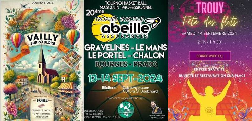 INFOPTIMUM's tweet photo. Les SORTIES du week-end sur Bourges et dans le département du Cher: Chaque jour, INFOPTIMUM recherche pour vous le meilleur des événements locaux. C’est avec joie que nous déployons des dizaines d'animations ouvertes au grand publicParmi plus de 500… https://t.co/CvRIfaY4ks https://t.co/HP3Q6EvuF2