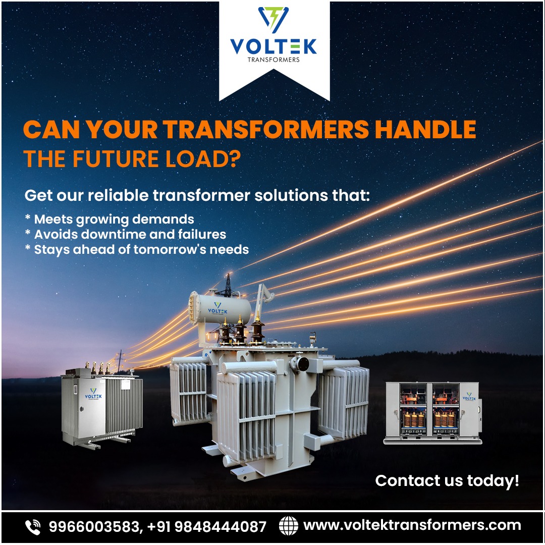 voltek_official's tweet image. CAN YOUR TRANSFORMERS HANDLE THE FUTURE LOAD? Ensure reliability &amp;amp; efficiency with our expert solutions! Meet growing demands, avoid downtime &amp;amp; failures, and stay ahead of tomorrow&apos;s needs. Contact us today! 

🌐 voltektransformers.com

#VoltekTransformers #TransformerSolutions