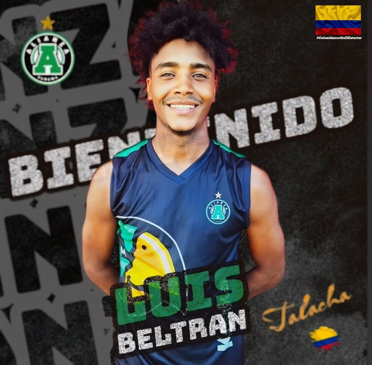 🚨OFICIAL🚨

🇨🇴✍️Luis Ángel Beltran defensa de 28 años es nuevo jugador de Alianza FC (Primera División de Panamá), llega libre tras estar sin jugar 9 meses y su último club precisamente fue Alianza FC.