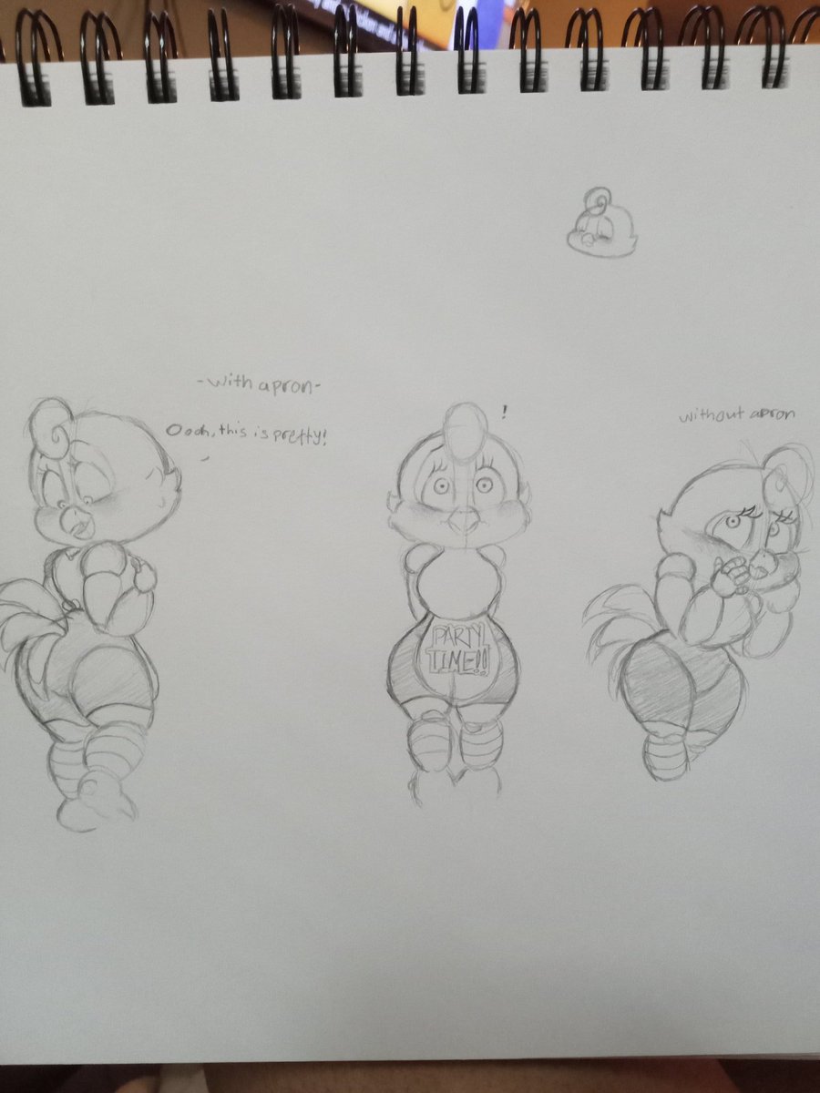 partychicken_'s tweet photo. Spring Chica, and Toy Freddy with Toy Chica. #FNAF #Toyfreddy #Toychica #fnafart #fanart https://t.co/Pn1Fjf7l27