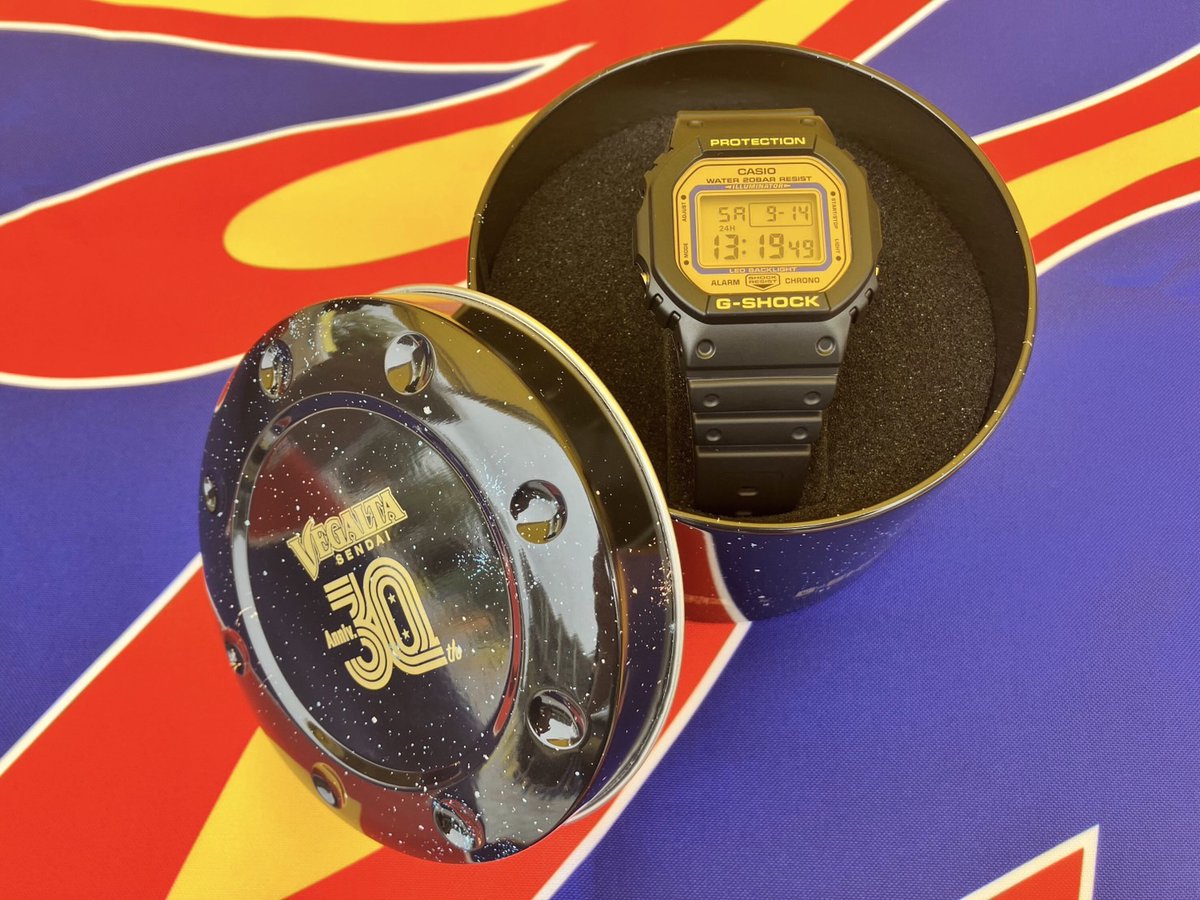 ベガルタ仙台　25周年記念　腕時計 ベガルタ仙台 25周年 時計 VEGALTA×G-SHOCK G-SHOCKベガルタ仙台モデル
