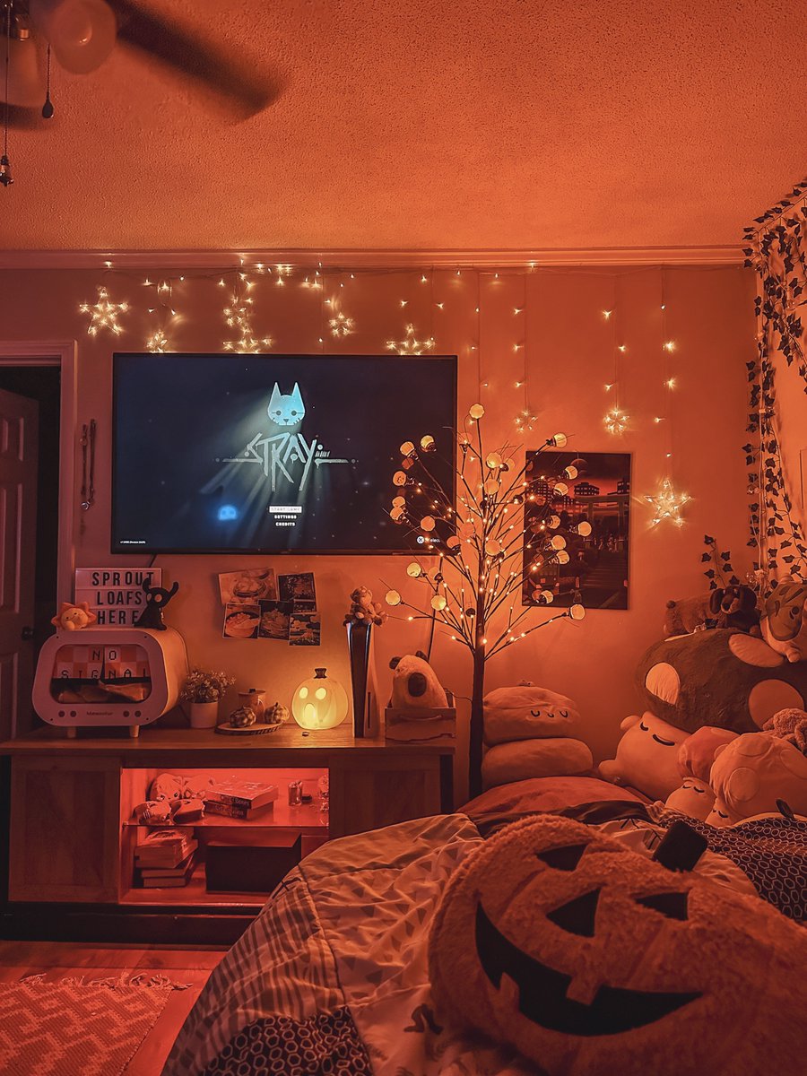 I never wanna take down my fall decor 🤧🎃🍂🍁