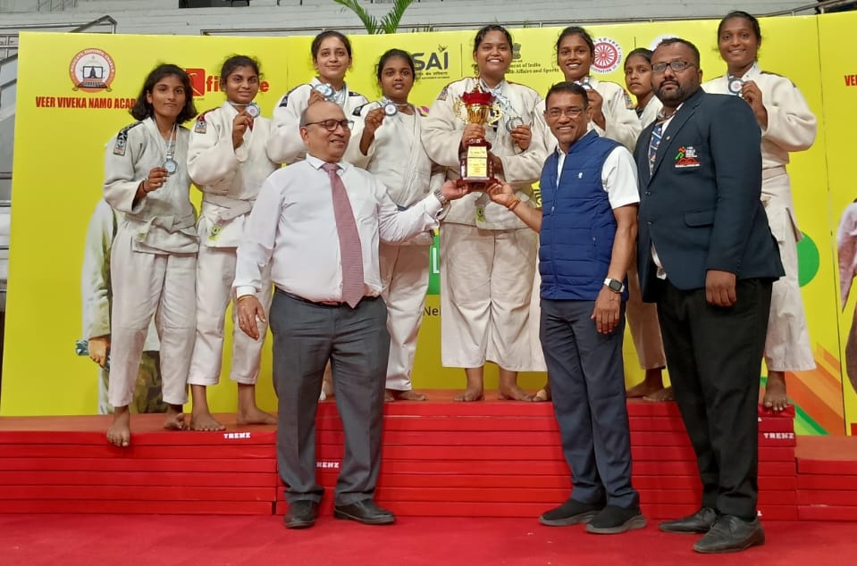 DrJabbu's tweet photo. Congratulations TSWREIS's Judo Academy, Madikonda Judokas! Our talented judokas win numerous medals at 4th South Zone Khelo India Women's League, Chennai! Dedication &amp; passion shine! Proud moment for Telangana &amp; TGSWREIS https://t.co/Q0SveA6lZm