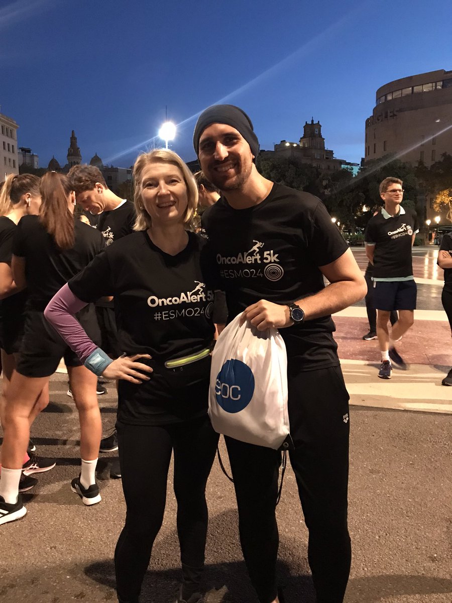 Ready for #5k esmo run <a href="/OncoAlert/">OncoAlert</a>
