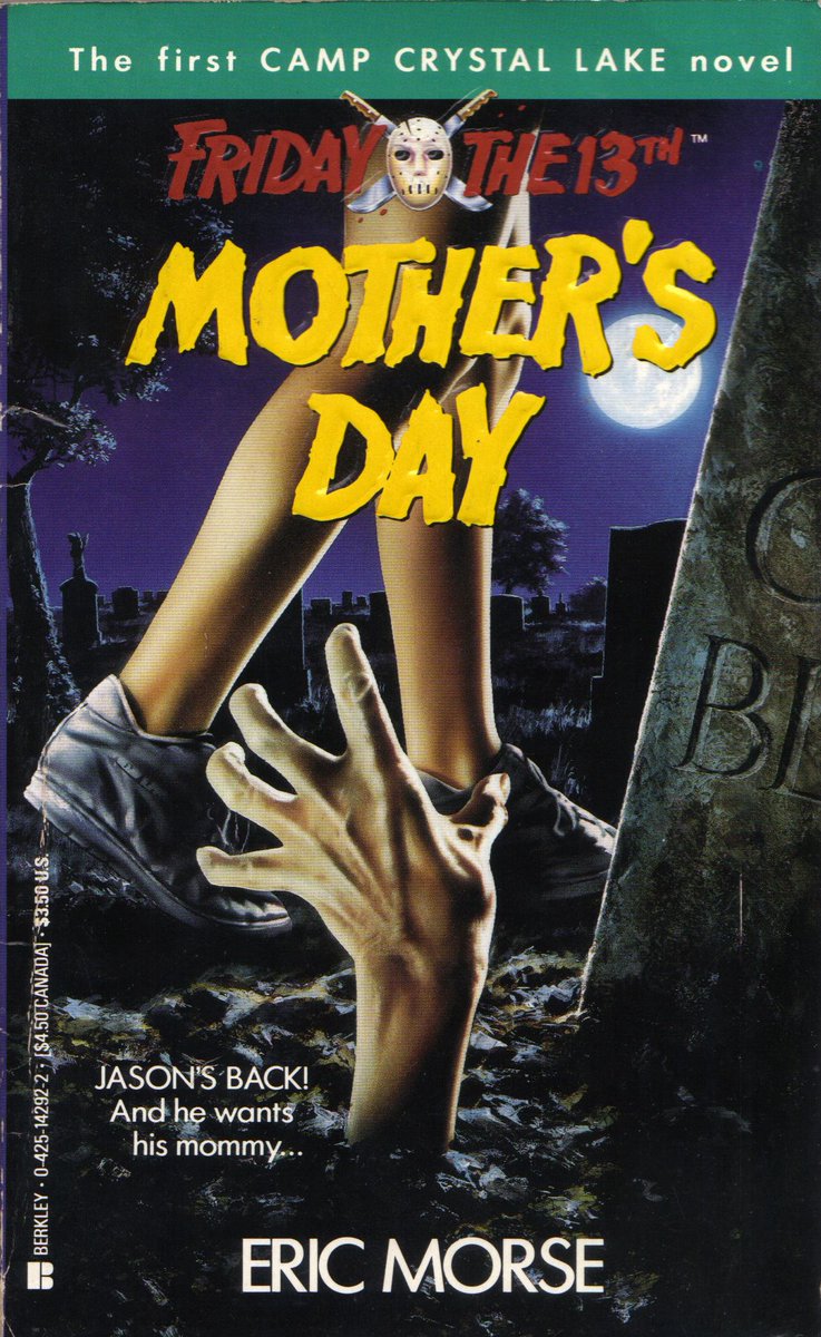 RealmsOfNight1's tweet photo. Just midnight after Friday the 13th. Seems like a good time to pull out these classics. #paperbackhorror #ericmorse https://t.co/alKyc3xzQy