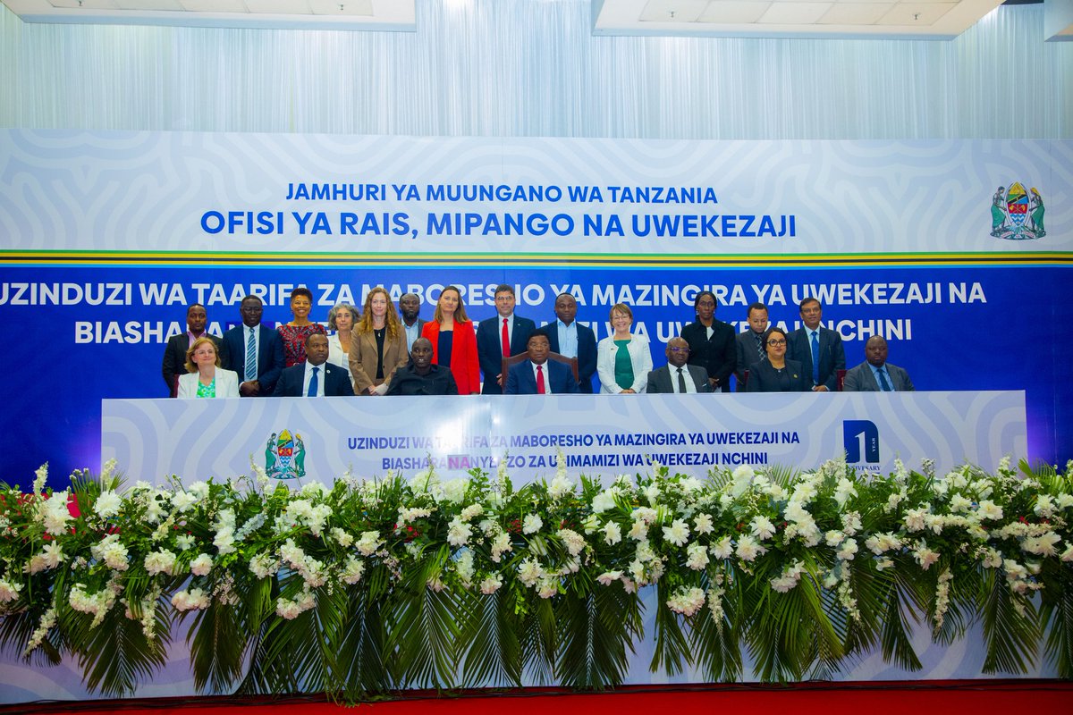 UNIDO Officer in Charge Ms Lorence Ansermet, attended the Launching of the Business &amp; Investment Environment Improvement Reports &amp; Investment Management Tools graced by the Prime Minister Hon. Kassim Majaliwa,  11 Sept 2024 @ mlimani city Conference center