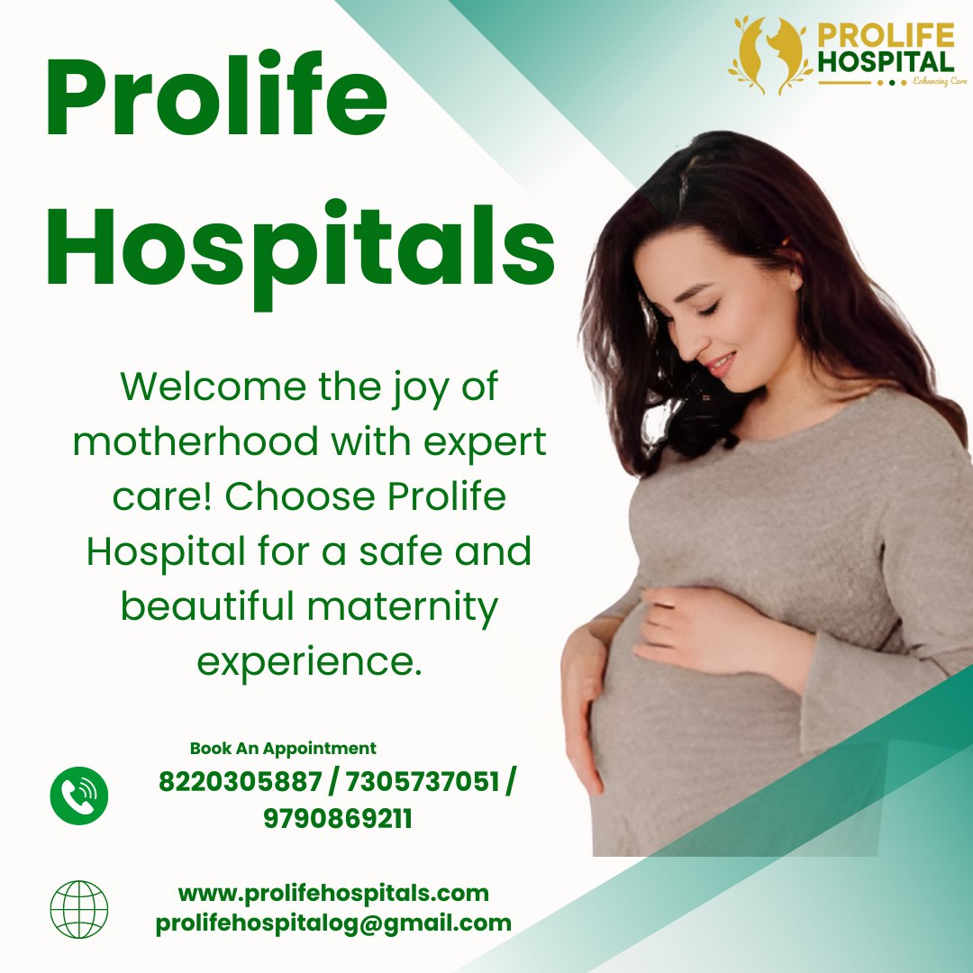 PROLIFEHOSP's tweet photo. Prolife Hospitals 

Welcome the joy of motherhood with expert care! Choose Prolife Hospital for a safe and beautiful maternity experience.
#ProlifeHospital #MaternityCare #PregnancyCare  #DLF #ramapuram #ltecc #ramapuram #porur 

8220305887 / 7305737051 / 9790869211 https://t.co/hbWJ95uv0c