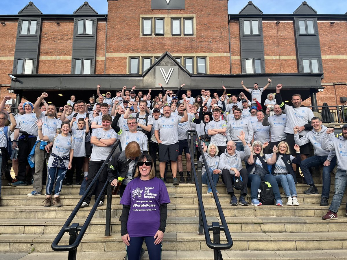 Wander 2 Wanderers - Day Two. 

Bury to Bolton, 10 more miles for a fantastic cause <a href="/ForgetMNotChild/">ForgetMeNotChildren</a> good luck everybody! 

#HTAFC | #BBCFootball | <a href="/MattGlenn27/">Glennon</a>