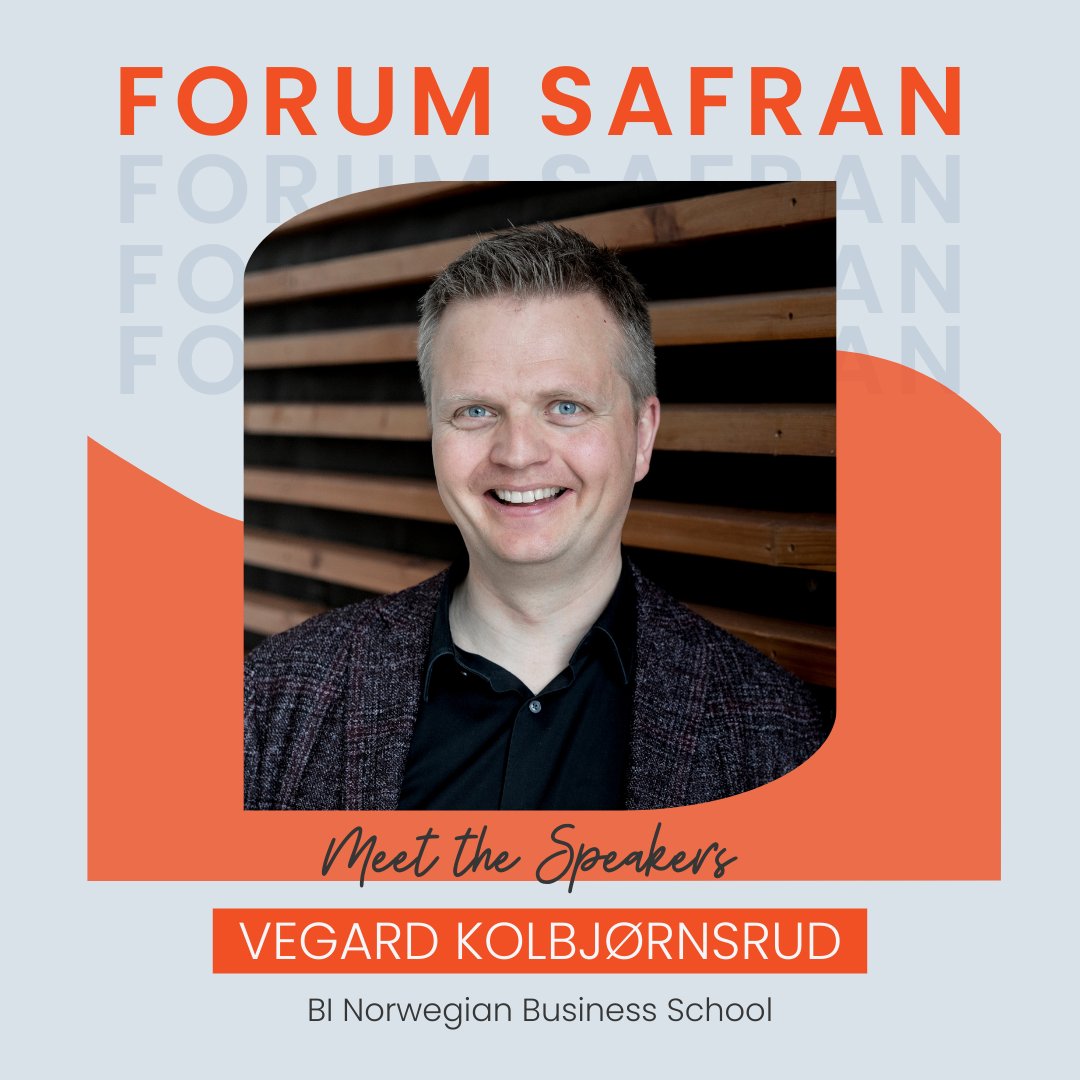 safransoftware's tweet image. Say hello to Vegard Kolbjørnsrud👋 With a passion for blending smart people and cutting-edge technology, Vegard is a leading researcher who dives deep into the exciting world of AI🤖 He&apos;ll join us at Forum Safran with his presentation titled &quot;Leading with Machines on Your Team&quot;.