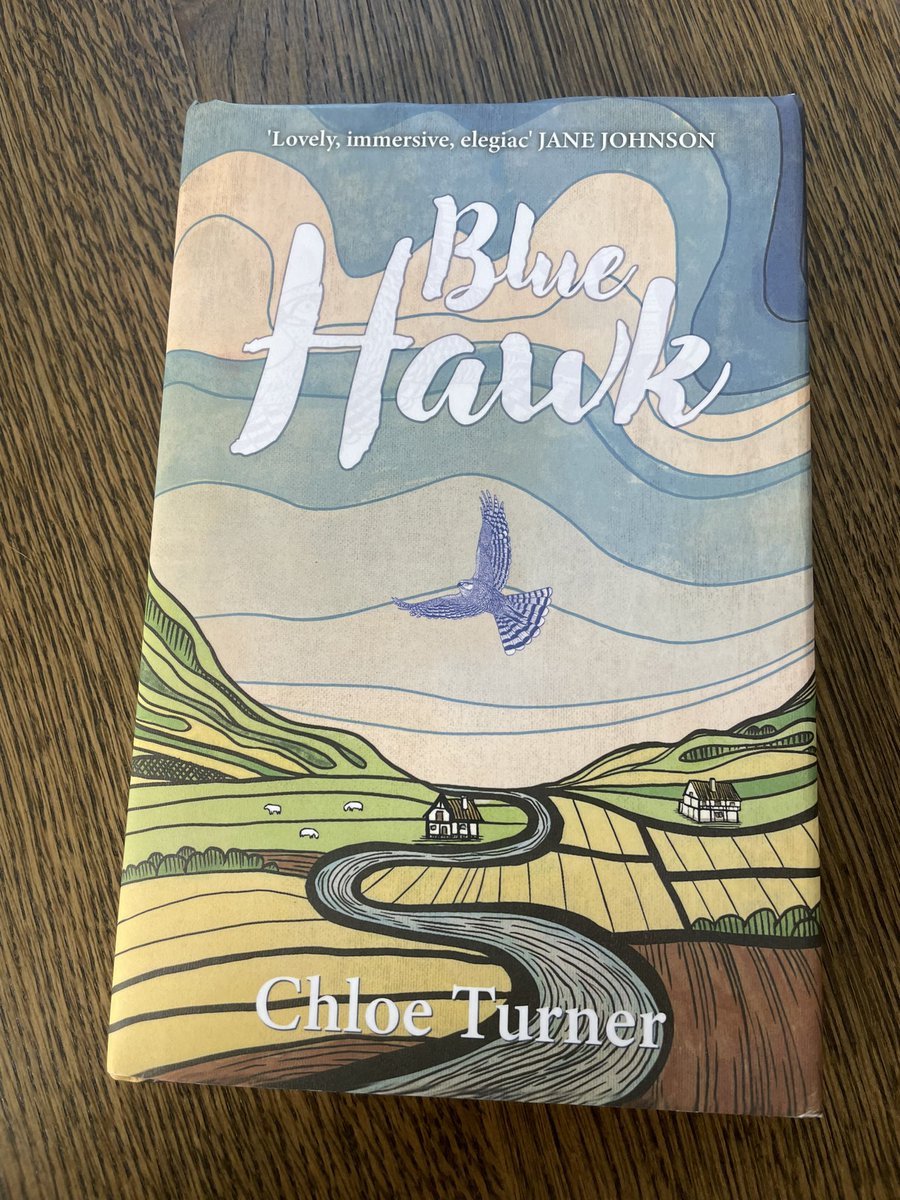 Just finished reading Blue Hawk by @TurnerPen2Paper and am bereft. A gorgeously written and tender story with beautifully drawn characters set in and around Stroud. I've learned so much about the art of cloth-dying and am genuinely gutted to have finished reading it💔
